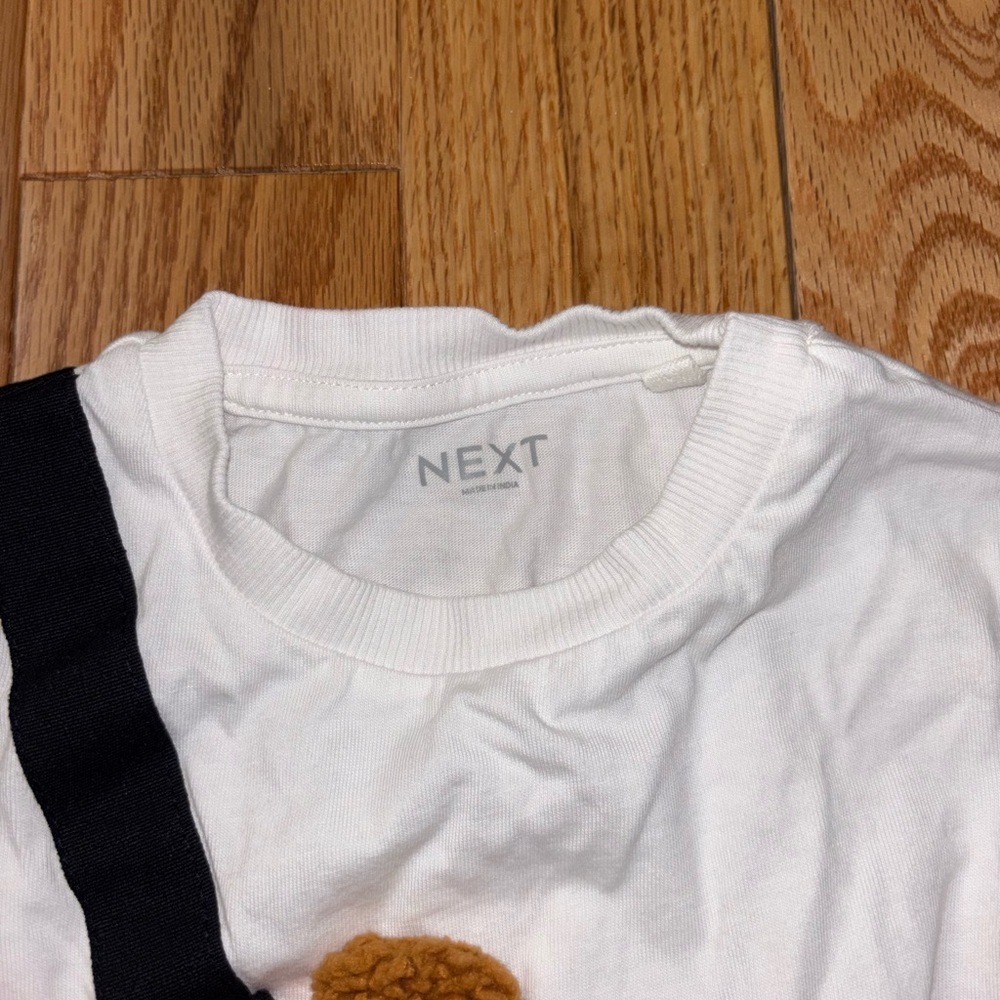 Next White Cotton Shirt for Toddlers - Picture 3 of 5